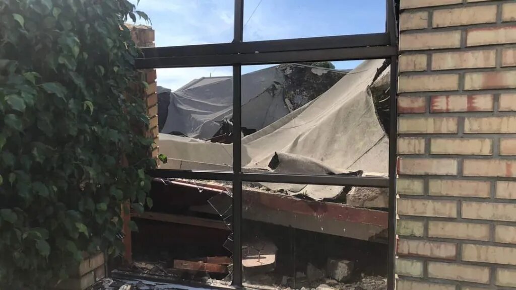 Techo de iglesia en Tamaulipas se derrumba; hay 10 muertos