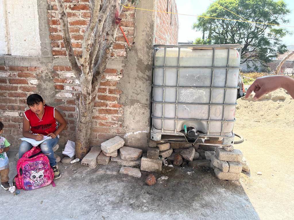 Habitantes de San Juan de Abajo reclaman agua a Municipio