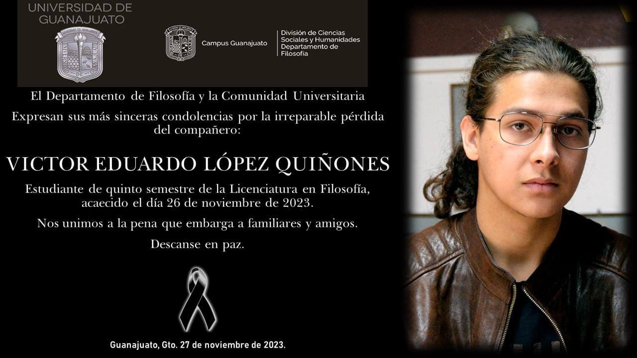 Lamenta UG muerte de estudiante y pide esclarecer hechos